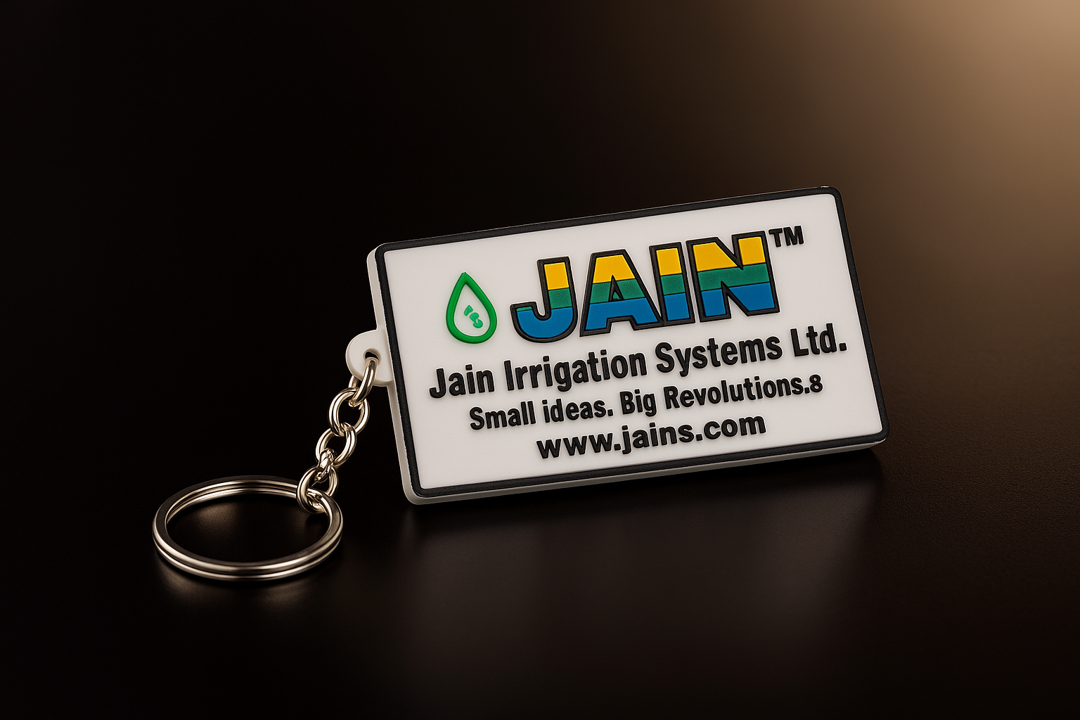 Jain Irrigation Logo Key Chain