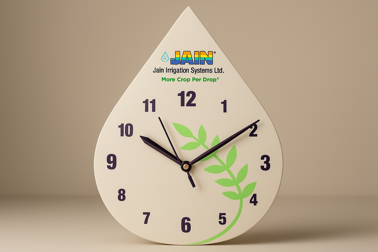 Jain Irrigation Logo Wall Clock