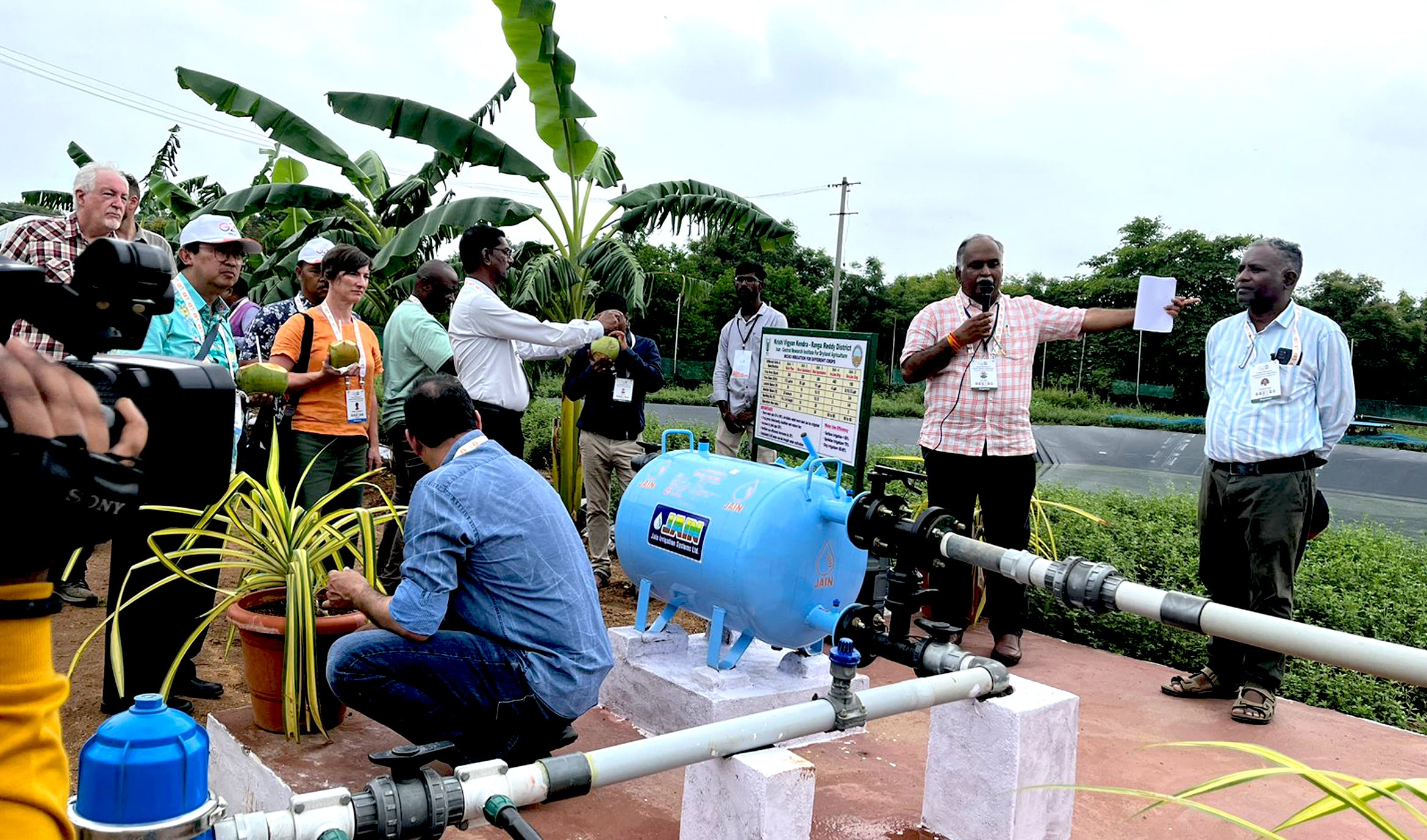 Jain Irrigation And The Central Research Institute For Dryland Agriculture (CRIDA) Showcase Cutting-Edge Agricultural Innovations To Global Delegates At G20 Summit