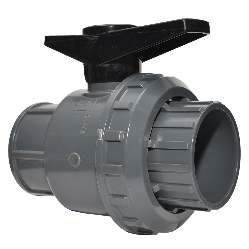 Jain Irrigation PVC Ball Valve - Single Union SOLVENT WELD