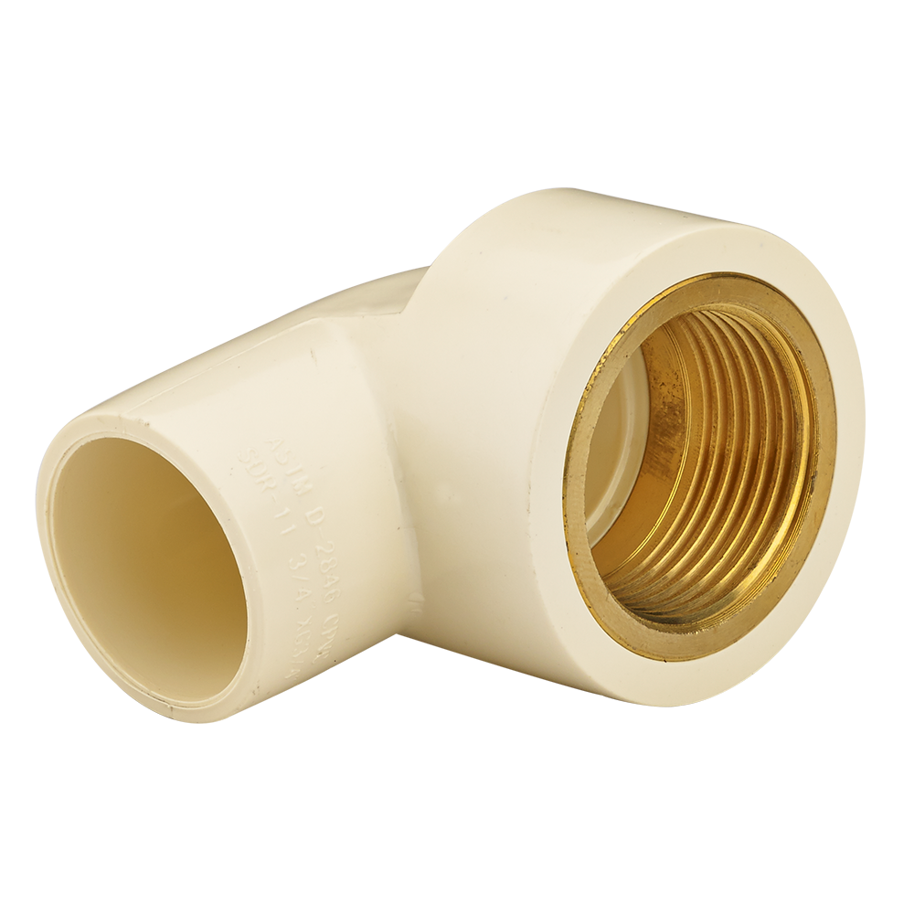 Jain Irrigation cPVC RED ELBOW BRASS TH