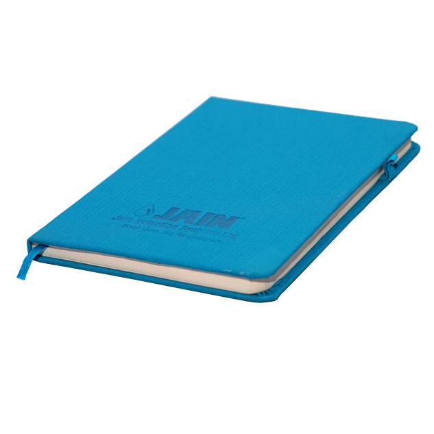 Jain Irrigation Logo Leather Diary